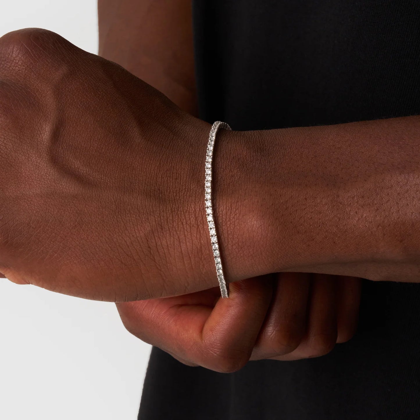 2.5MM Micro Tennis Bracelet