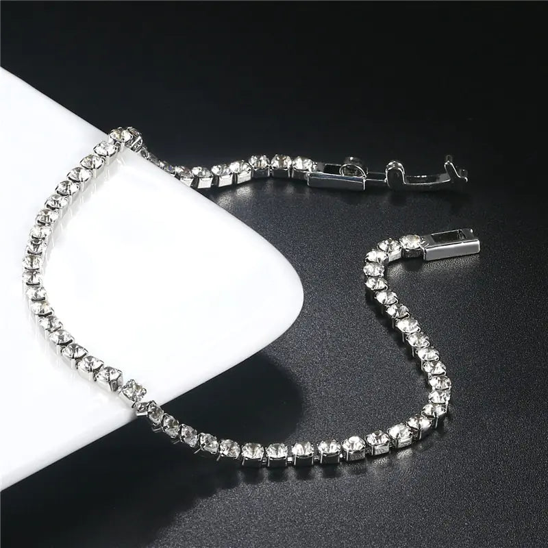 2.5MM Micro Tennis Bracelet